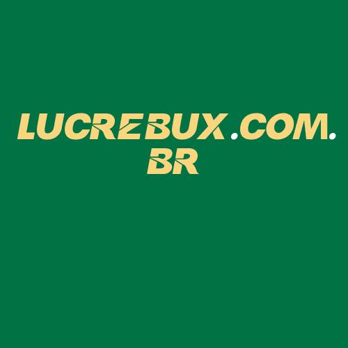 Logo da LUCREBUX.BR